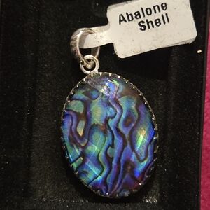 ​ Ocean Glow Abalone Pendant —